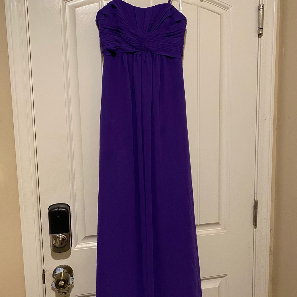 David’s Bridal Jr. Bridesmaid dress